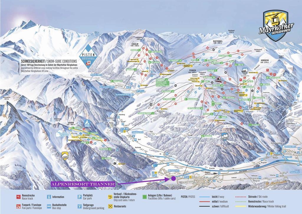 Alpenresort Thanner Mayrhofen Exterior foto