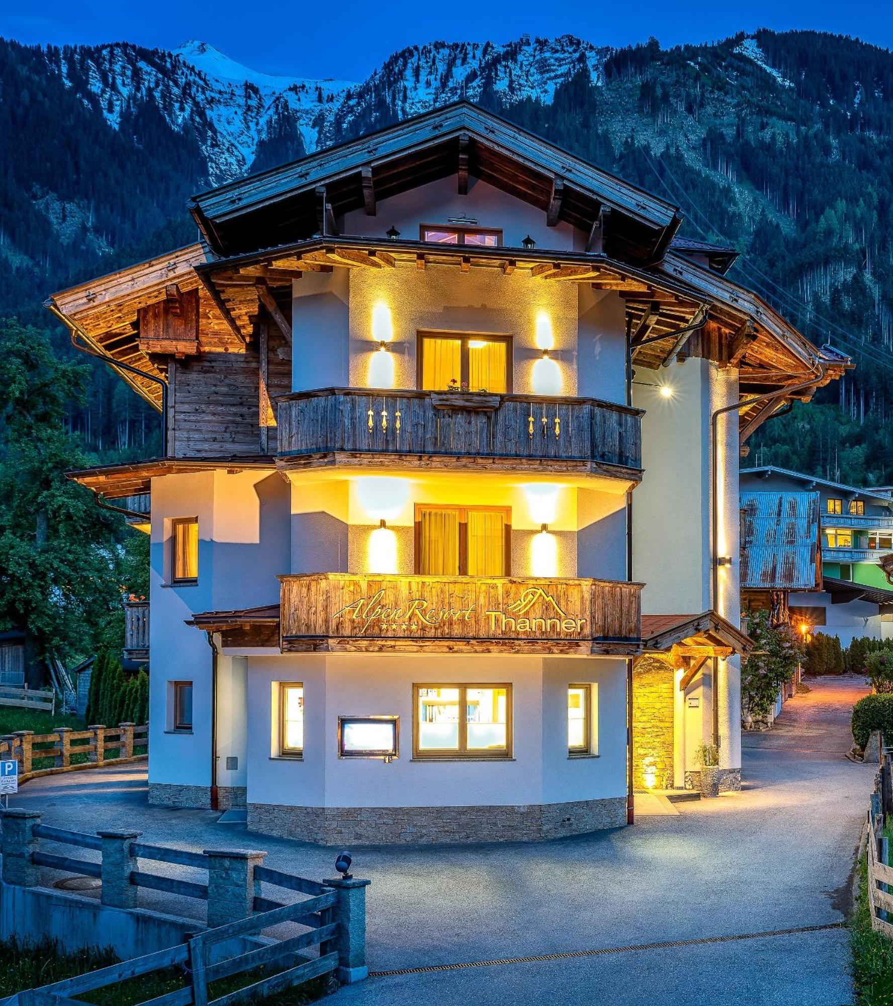 Alpenresort Thanner Mayrhofen Exterior foto